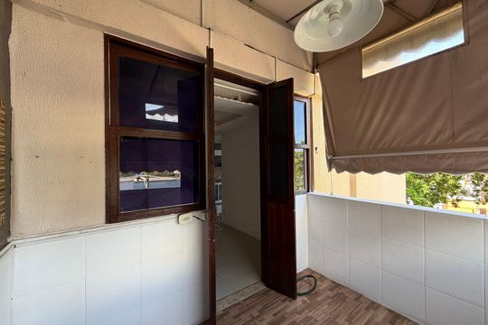 Varanda da Sala de apartamento à venda com 1 quarto, 40m² em Jacarepaguá, Rio de Janeiro