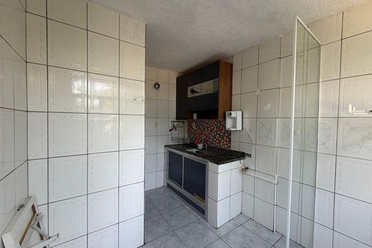 Cozinha de apartamento à venda com 1 quarto, 40m² em Jacarepaguá, Rio de Janeiro