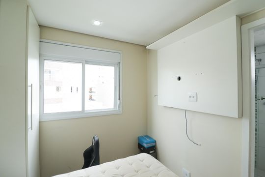 Suíte de apartamento à venda com 3 quartos, 76m² em Vila Dom Pedro Ii, São Paulo