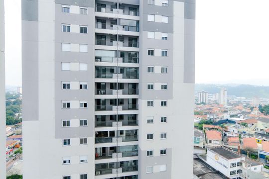 Vista da Varanda de apartamento à venda com 1 quarto, 43m² em Vila Rosalia, Guarulhos