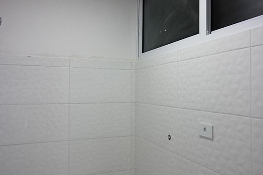 Área de Serviço de apartamento para alugar com 1 quarto, 40m² em Ferrazópolis, São Bernardo do Campo