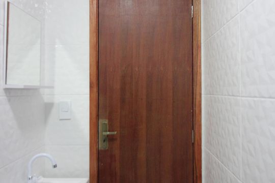 Banheiro Suíte de apartamento para alugar com 1 quarto, 40m² em Ferrazópolis, São Bernardo do Campo