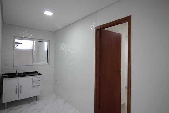 Sala/Cozinha de apartamento para alugar com 1 quarto, 40m² em Ferrazópolis, São Bernardo do Campo