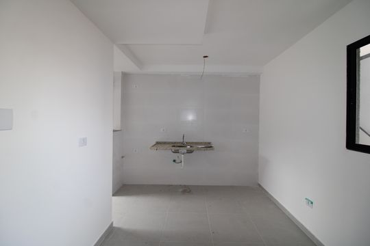Sala/Cozinha de apartamento à venda com 1 quarto, 33m² em Parada Inglesa, São Paulo