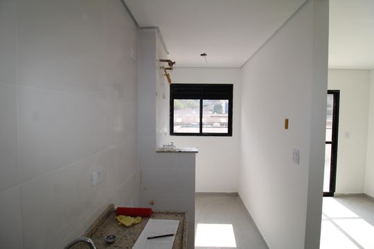 Sala/Cozinha de apartamento à venda com 2 quartos, 50m² em Parada Inglesa, São Paulo