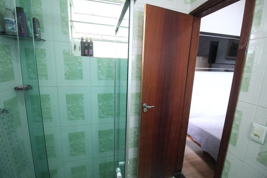 Banheiro Suíte 2 de apartamento à venda com 4 quartos, 167m² em Eldorado, Contagem