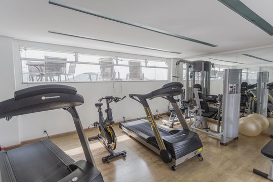Área comum - Academia de apartamento à venda com 4 quartos, 289m² em Sagrada Família, Belo Horizonte