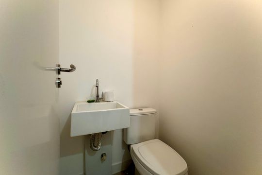 Lavabo de apartamento à venda com 3 quartos, 138m² em Botafogo, Rio de Janeiro