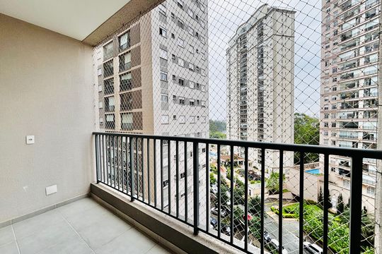 Sacada  de apartamento para alugar com 2 quartos, 52m² em Alphaville Empresarial, Barueri