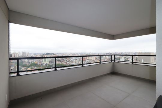 Vista da Suíte 1 de apartamento à venda com 3 quartos, 323m² em Campestre, Santo André
