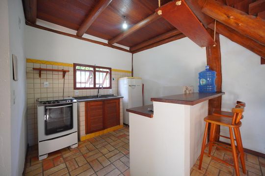 Cozinha  de casa para alugar com 1 quarto, 54m² em Rio Tavares, Florianópolis