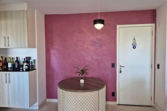 Sala de apartamento à venda com 1 quarto, 40m² em Vila Príncipe de Gales, Santo André