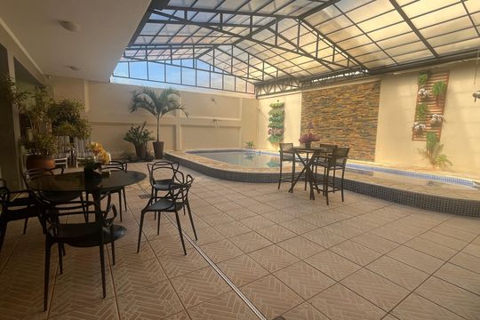 Área comum - Piscina de casa para alugar com 6 quartos, 799m² em Parque Alto Taquaral, Campinas