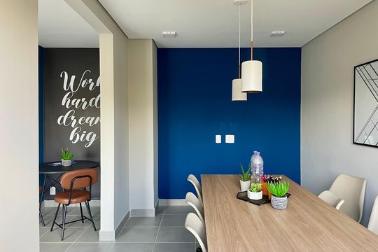 Espaço Coworking de apartamento para alugar com 2 quartos, 33m² em Parque Novo Mundo, São Paulo