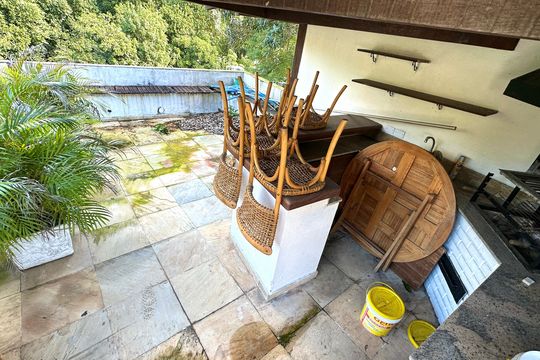 Churrasqueira de casa à venda com 6 quartos, 600m² em Gávea, Rio de Janeiro