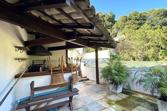 Churrasqueira de casa à venda com 6 quartos, 600m² em Gávea, Rio de Janeiro