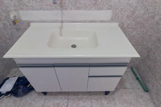 Cozinha de kitnet/studio à venda com 1 quarto, 40m² em Campos Elíseos, São Paulo