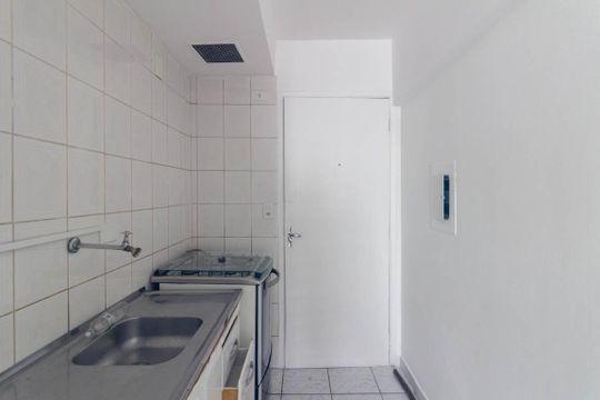 Cozinha de kitnet/studio à venda com 1 quarto, 40m² em Campos Elíseos, São Paulo
