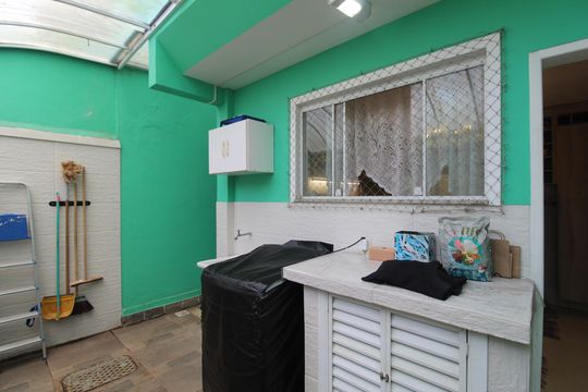 Área de serviço de casa de condomínio à venda com 4 quartos, 140m² em Taquara, Rio de Janeiro