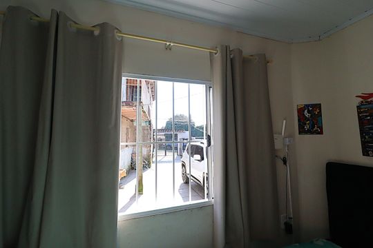 Vista da Sala de casa para alugar com 2 quartos, 64m² em Vila Augusta, Viamão
