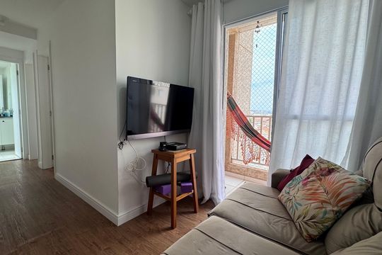 Sala de apartamento à venda com 2 quartos, 49m² em Jardim Samambaia, Campinas