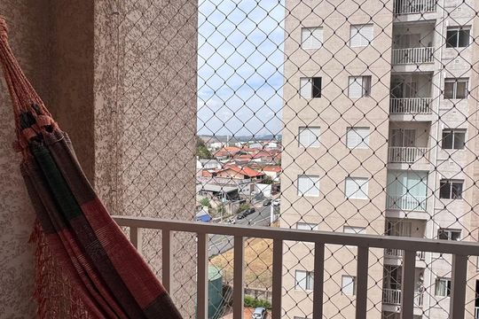 Varanda de apartamento à venda com 2 quartos, 49m² em Jardim Samambaia, Campinas