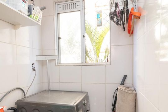 Área de Serviço de apartamento para alugar com 2 quartos, 49m² em Jardim Danfer, São Paulo
