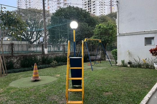 Área comum de apartamento à venda com 3 quartos, 81m² em Vila Hamburguesa, São Paulo
