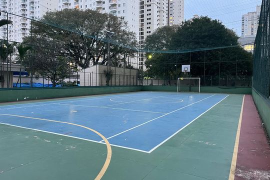 Área comum de apartamento à venda com 3 quartos, 81m² em Vila Hamburguesa, São Paulo