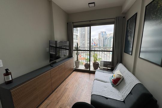Sala de kitnet/studio à venda com 1 quarto, 27m² em Vila Nova Conceição, São Paulo