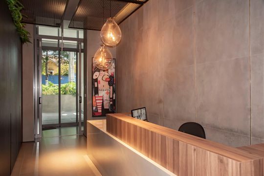 Área comum de kitnet/studio para alugar com 1 quarto, 29m² em Vila Clementino, São Paulo