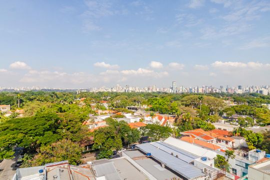 Vista de apartamento à venda com 2 quartos, 63m² em Jardim America, São Paulo