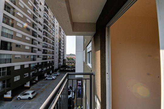 Varanda do Quarto de apartamento à venda com 2 quartos, 39m² em Vila Formosa, São Paulo