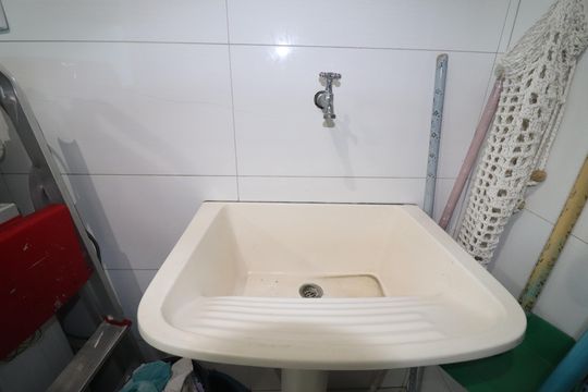 Área de Serviço de apartamento à venda com 2 quartos, 100m² em Jardim Ana Maria, Santo André