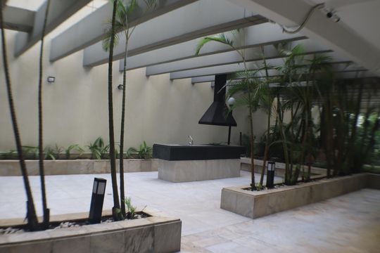 Área comum - Churrasqueira de apartamento à venda com 3 quartos, 90m² em Alphaville, Barueri