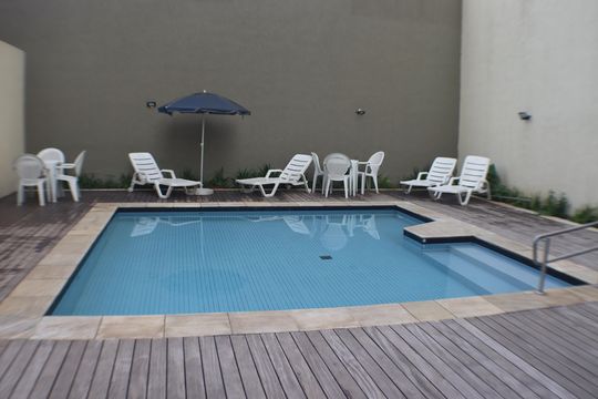 Área comum - Piscina de apartamento à venda com 3 quartos, 90m² em Alphaville, Barueri