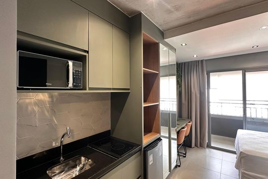 Studio de kitnet/studio à venda com 1 quarto, 20m² em Jardim das Acacias, São Paulo