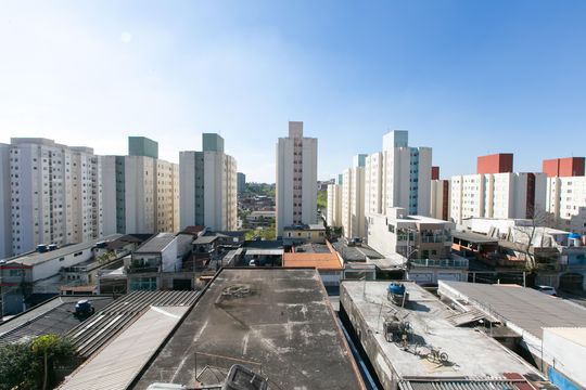 Vista da Varanda de apartamento para alugar com 2 quartos, 49m² em Cidade Líder, São Paulo