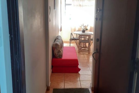 Entrada Sala de apartamento para alugar com 1 quarto, 45m² em Boa Vista, São Vicente