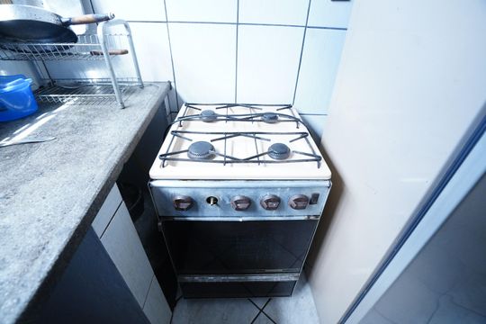 Cozinha de kitnet/studio para alugar com 1 quarto, 40m² em Vila dos Alpes, Goiânia