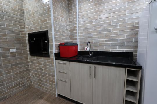 Área gourmet de casa à venda com 3 quartos, 240m² em Vila Lucia, São Paulo