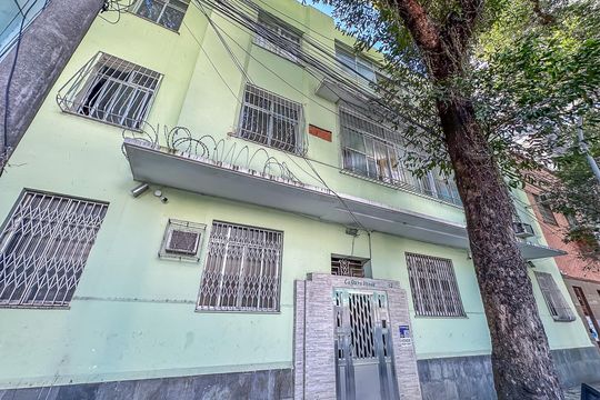 Fachada de apartamento para alugar com 1 quarto, 18m² em Centro, Rio de Janeiro