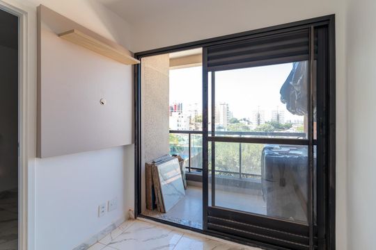 Sala de apartamento à venda com 1 quarto, 29m² em Carandiru, São Paulo