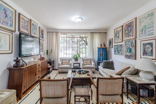 Sala de casa para alugar com 3 quartos, 164m² em Sumaré, São Paulo