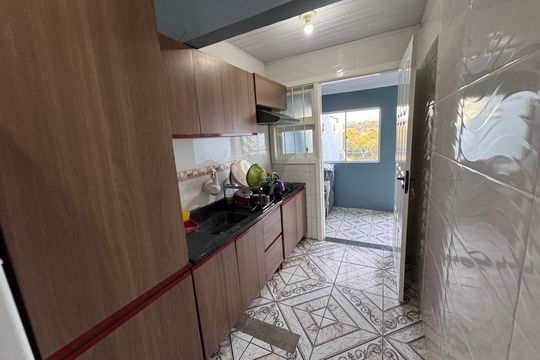 Cozinha de casa à venda com 2 quartos, 78m² em Campestre, São Leopoldo