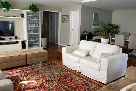 Sala de apartamento à venda com 4 quartos, 280m² em Jardim Paulista, São Paulo