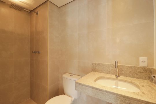 Banheiro de apartamento à venda com 2 quartos, 47m² em Parque Mandaqui, São Paulo
