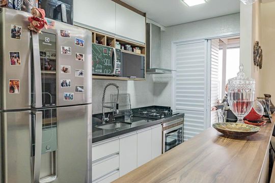Cozinha de apartamento para alugar com 2 quartos, 53m² em Vila Moraes, São Paulo