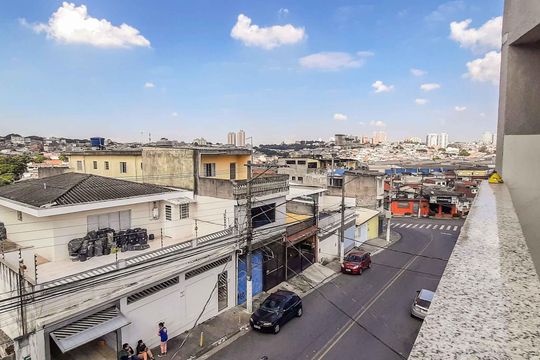 Vista de kitnet/studio para alugar com 1 quarto, 20m² em Vila Yolanda, Osasco