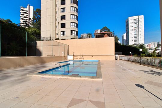 Área comum - Piscina de apartamento para alugar com 2 quartos, 83m² em Vila Andrade, São Paulo